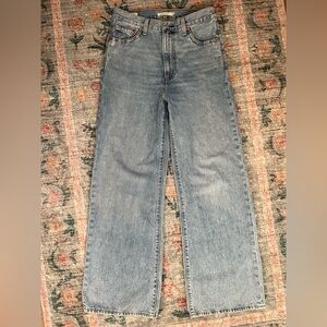 Levi’s ribcage wide leg jeans